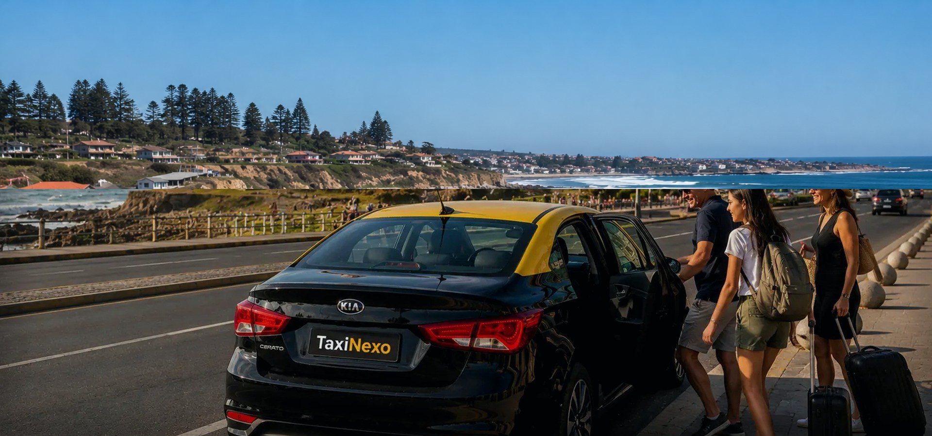 Contexto do transfer TaxiNexo em La Serena e Coquimbo para Hotel y Cabañas Campanario