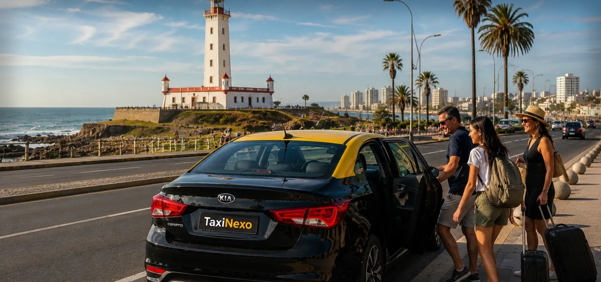TaxiNexo transfer context in La Serena and Coquimbo for Hotel Serena Suite